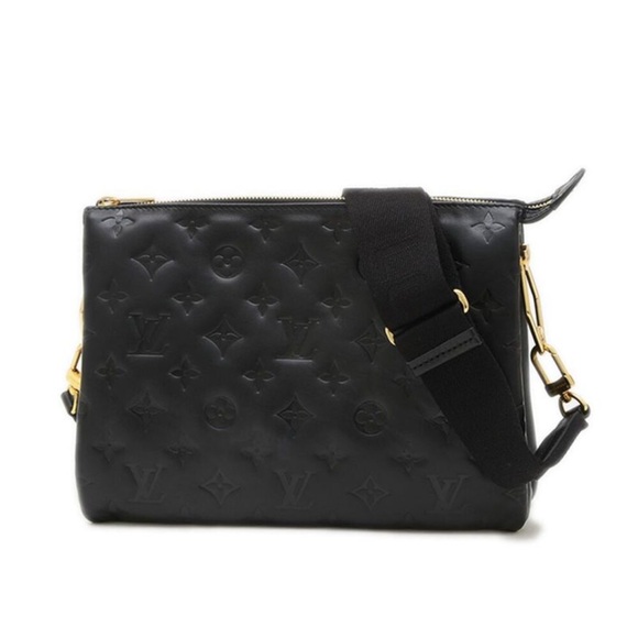Louis Vuitton Shoulder Monogram Coussin Black Bag PM Pre Loved - Picture 2 of 16